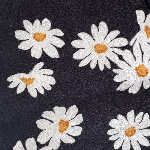 Reformation Daisy Print Floral Cross Strap Dress Womens 10 - Picture 8 of 8